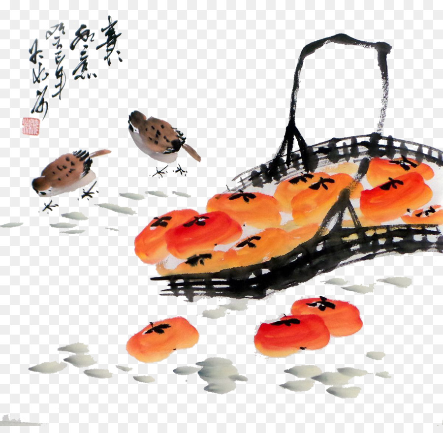 Pintura Chinesa Birdandflower Pintura Gongbi png transparente grátis