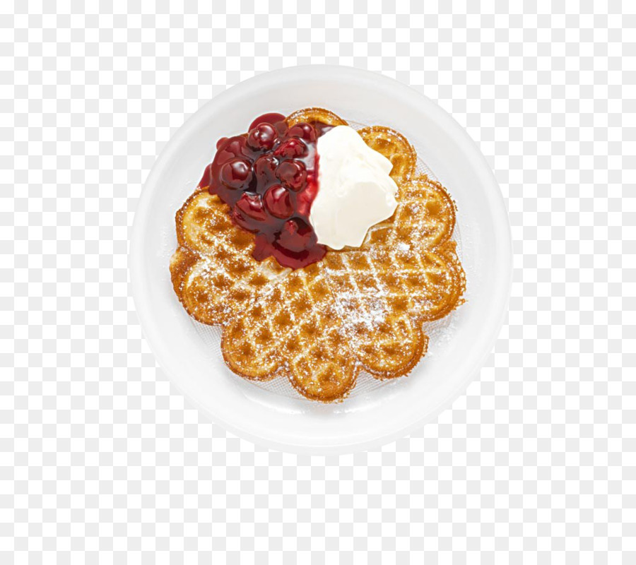 Waffle Belga Panqueca Waffle png transparente grátis