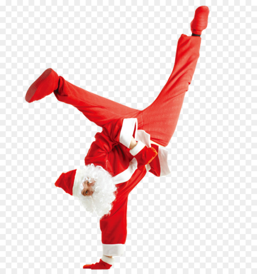 Papai Noel Dan A Breakdance Png Transparente Gr Tis