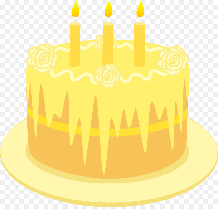 Bolo De Aniversário Glacê De Confeiteiro Creme png transparente grátis