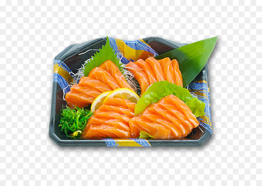 Sashimi Sushi Salmão Fumado png transparente grátis