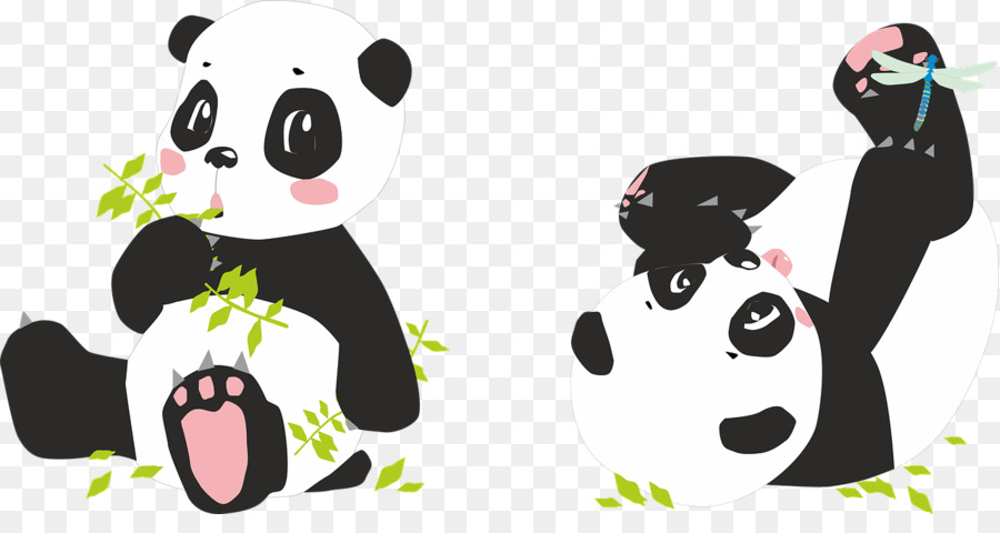 Panda Gigante Urso Fofura png transparente grátis