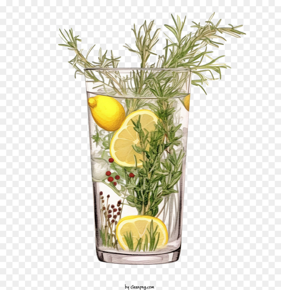 Bebida De Limonada Lim O Alecrim Png Transparente Gr Tis