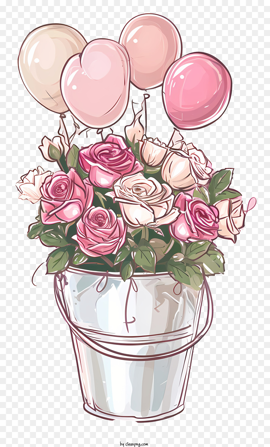 Valentine Elementos Buqu Rosas Corderosa Png Transparente Gr Tis