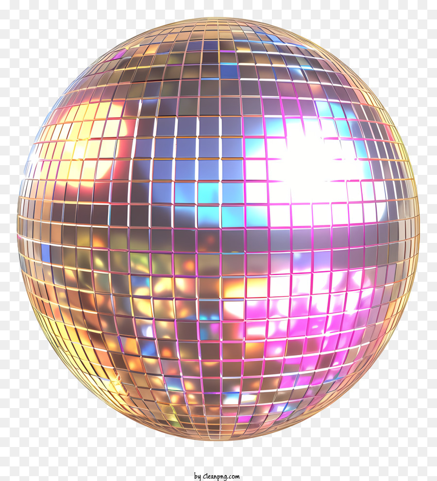 Bola De Discoteca Brilhante Colorido png transparente grátis