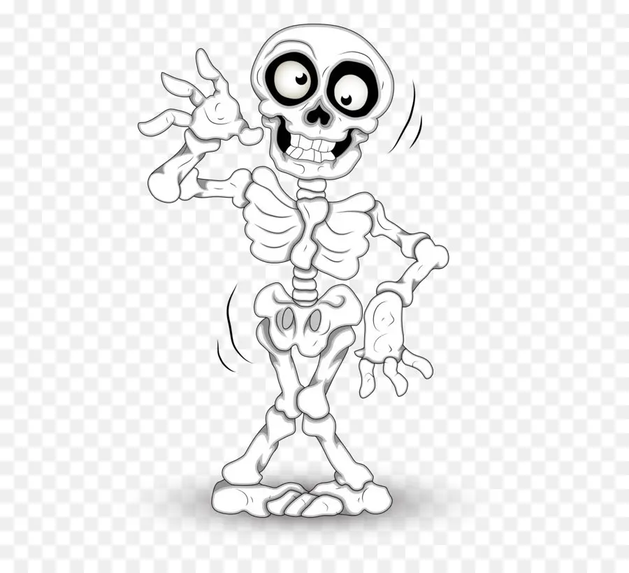 Esqueleto，Dia Das Bruxas PNG