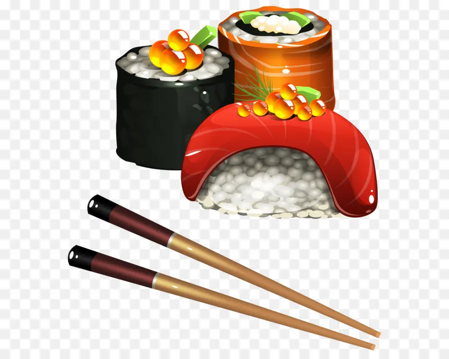 Sushi，Japonês Cozinha PNG