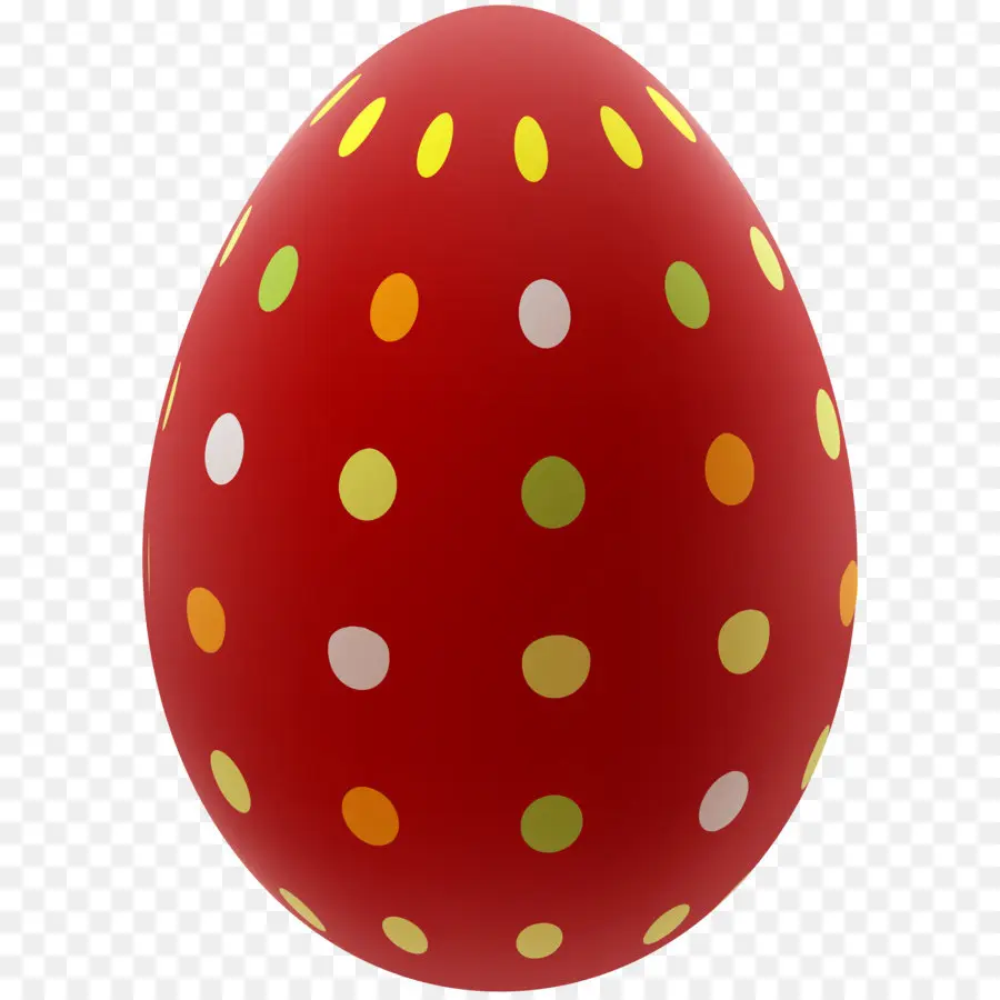 Páscoa Coelho，Vermelho Easter Egg PNG