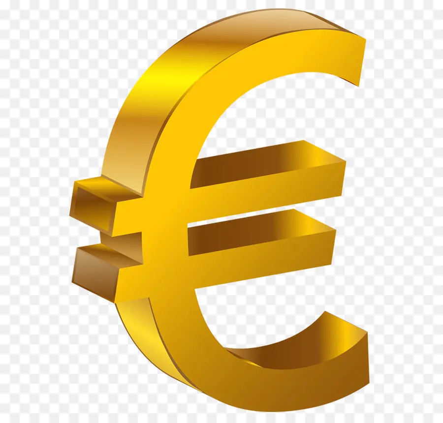 Euro，Euro Sinal PNG