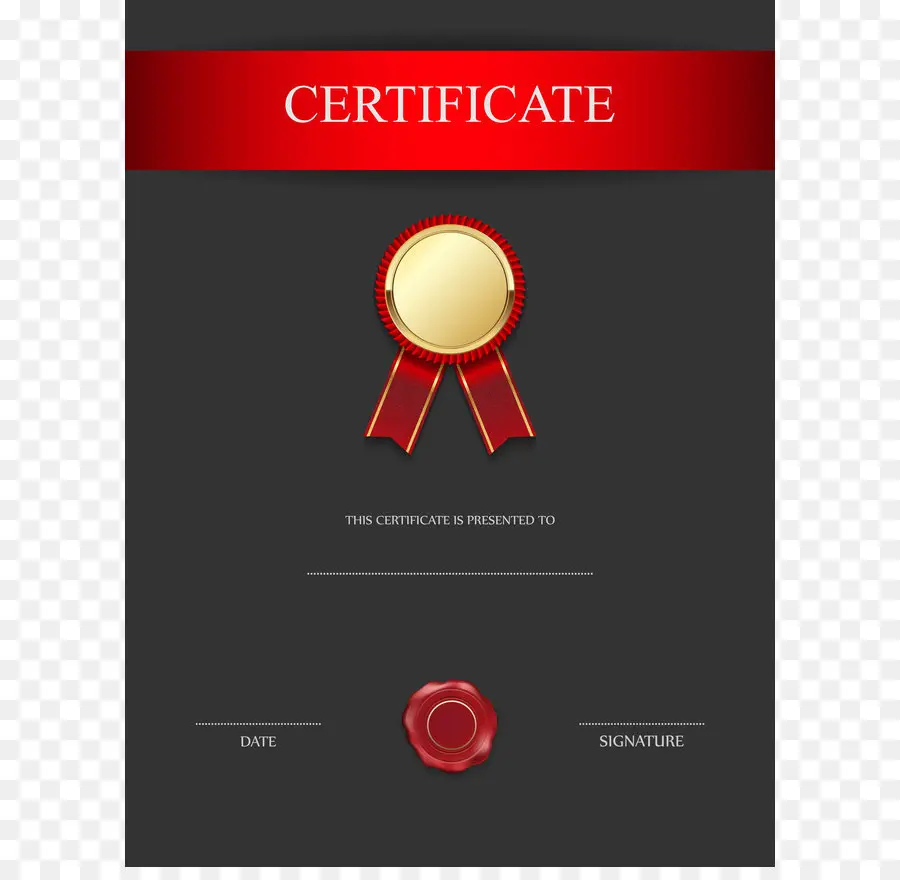 Certificação，Académica Certificado De PNG