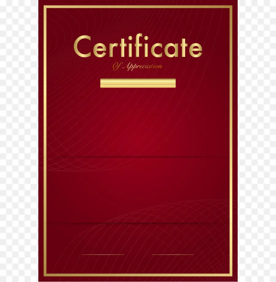 Certificado，Apreciação PNG