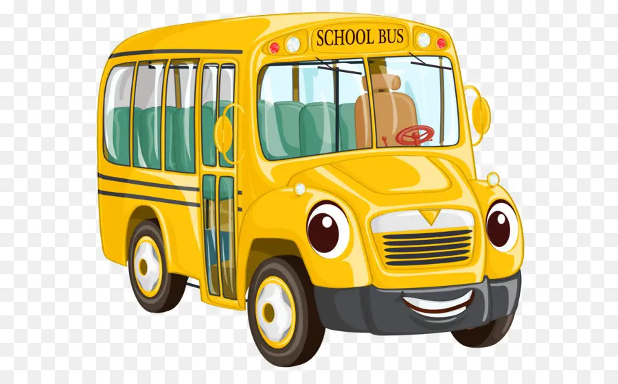 ônibus，A Escola De ônibus PNG