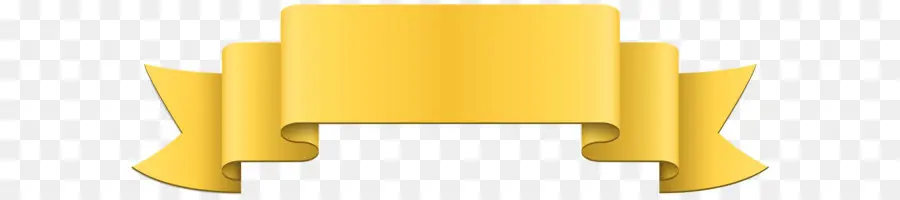 Banner，Amarelo PNG