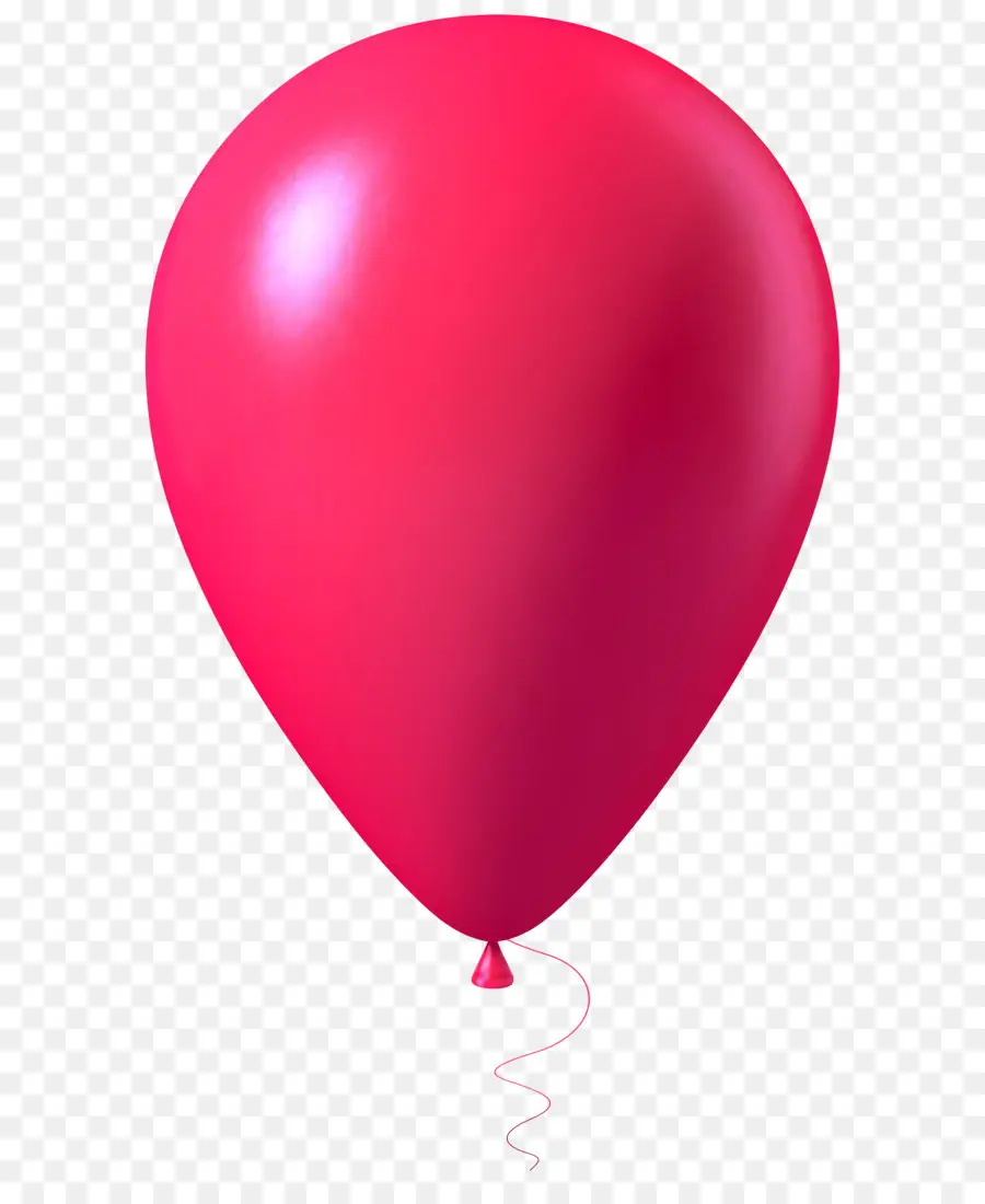 Balão，Cor De Rosa PNG