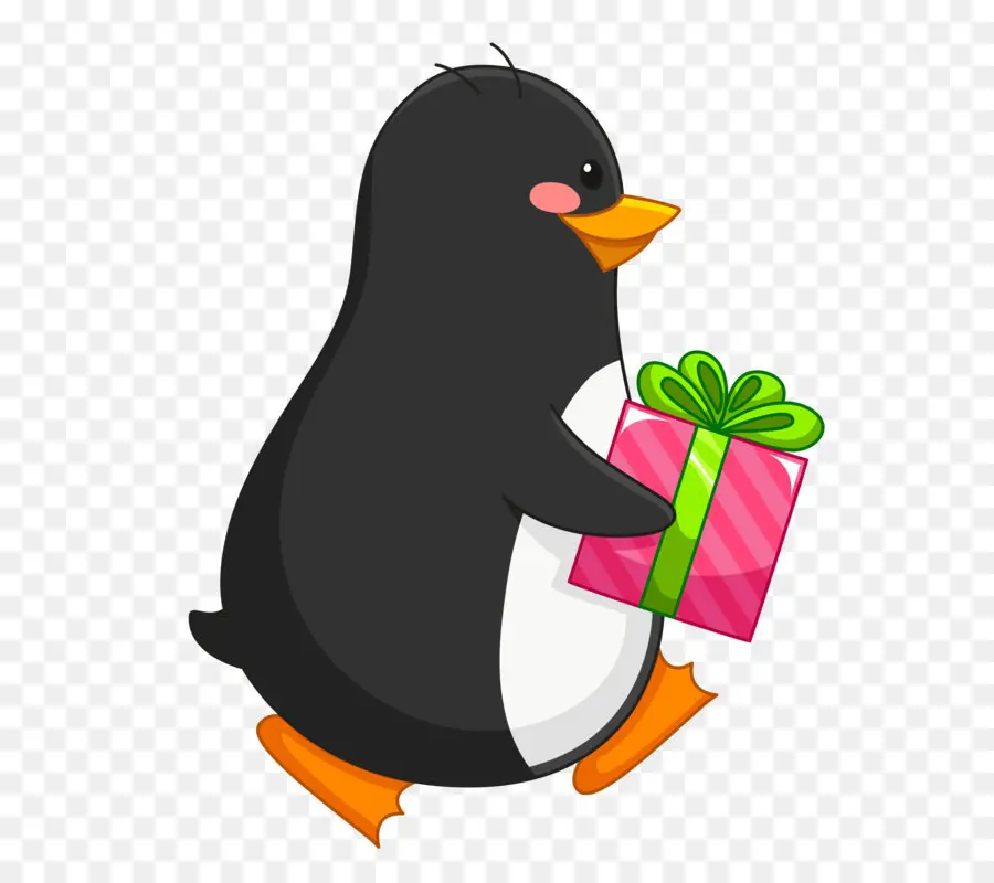 Penguin，Presente PNG