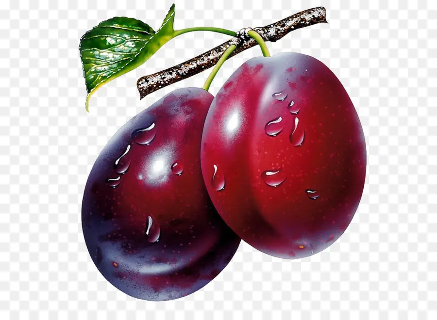 Ameixa，Frutas PNG