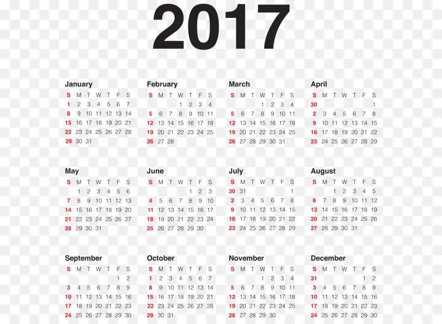 Calendário，Novo Ano PNG