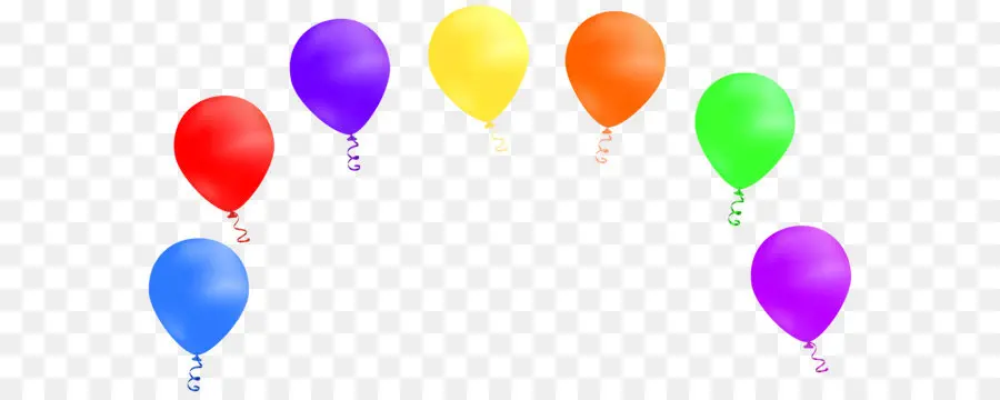 Balão，Aniversário Bolo PNG