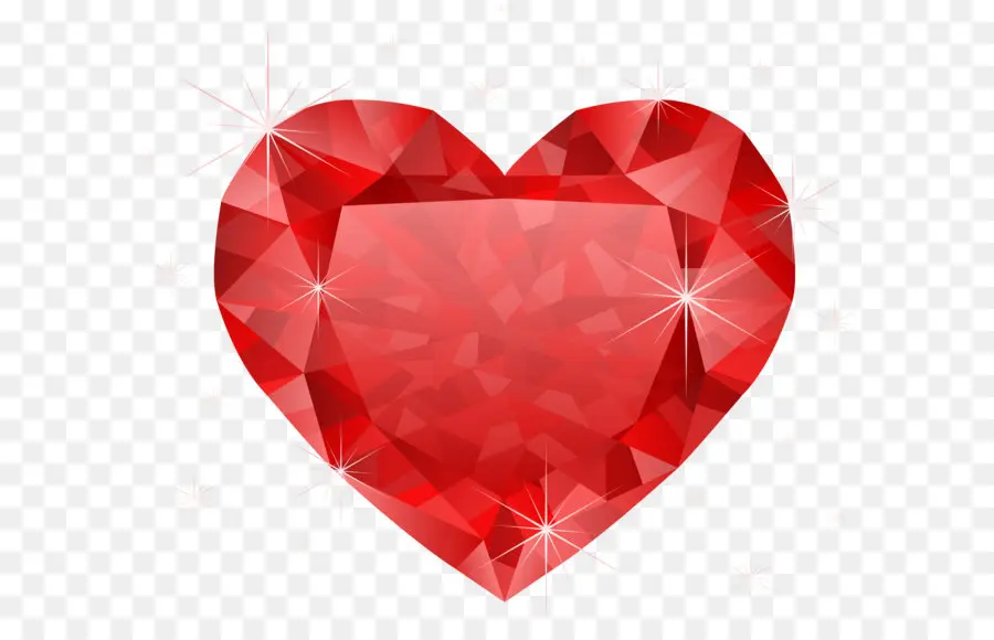 Coração，Diamante PNG