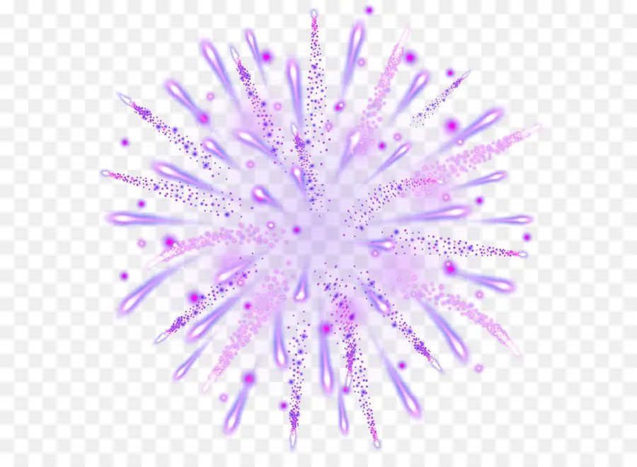 Roxo，Fogos De Artifício PNG