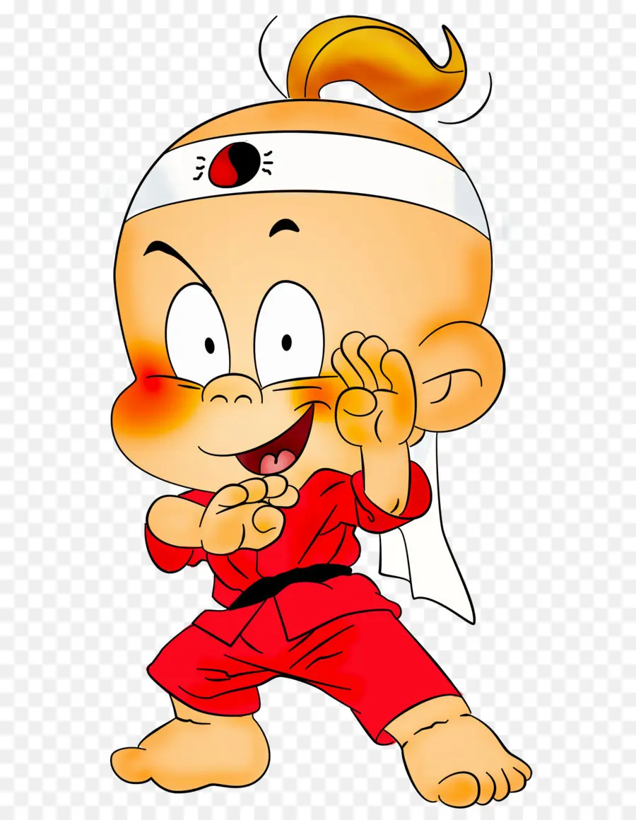 Cartoon，Karate PNG