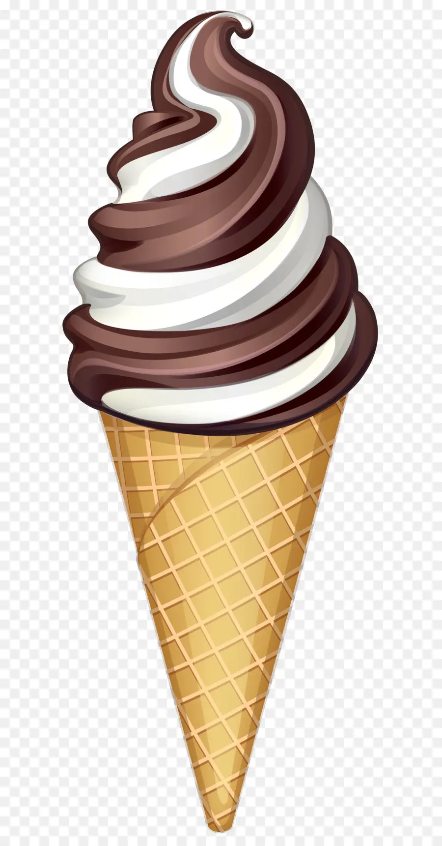 Sorvete，Gelo Creme Cones PNG