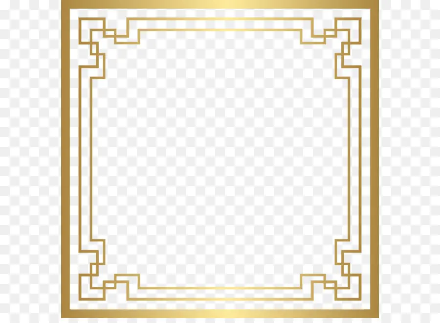 Art Deco，Ouro PNG