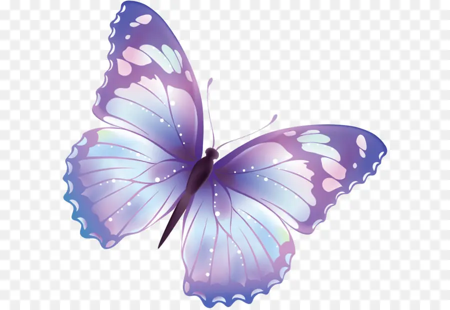 Borboleta，Roxo PNG