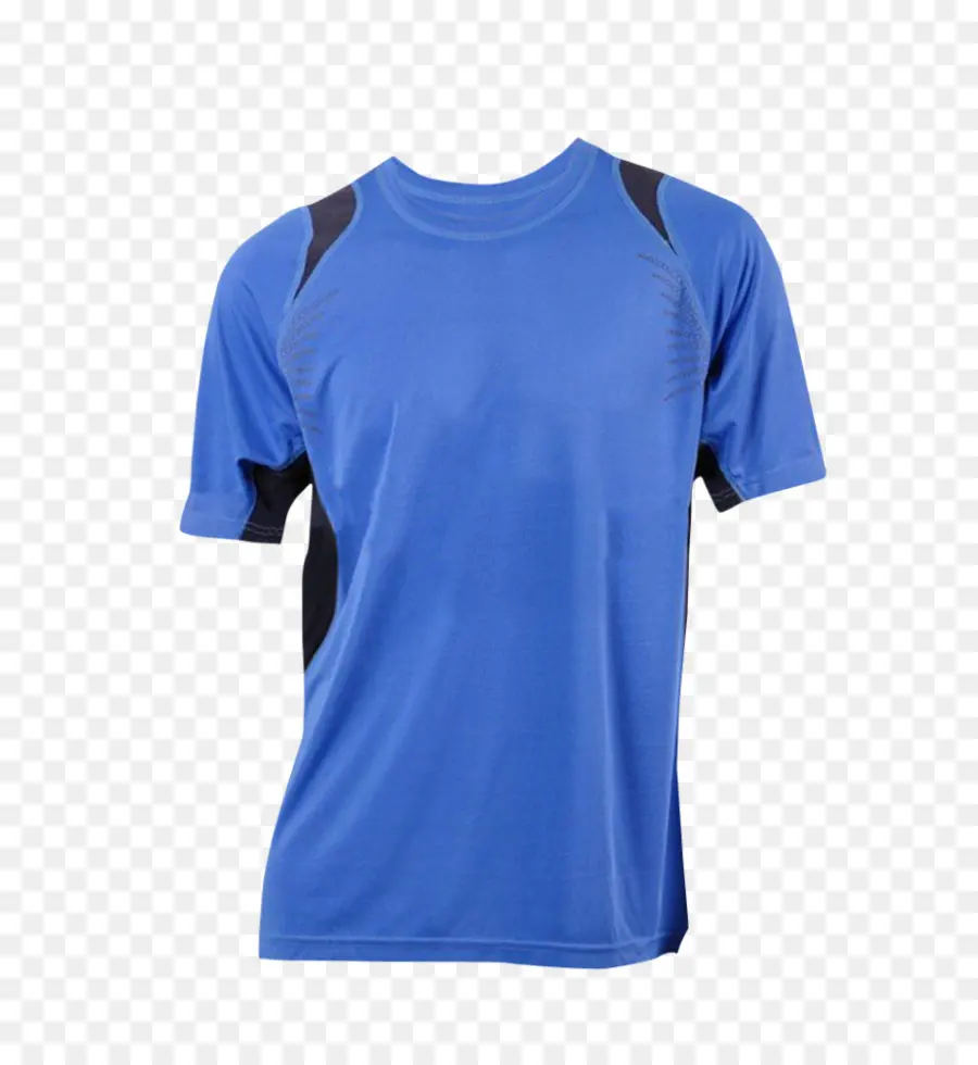 Camiseta Azul，Camisa PNG