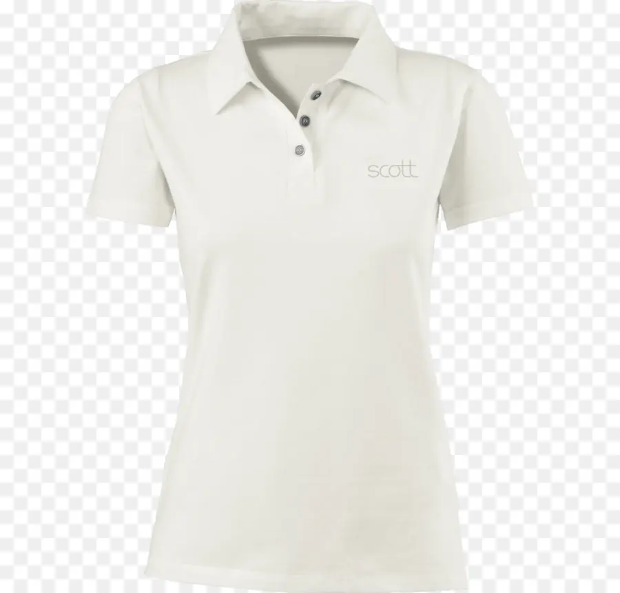 Camisa Pólo Branca，Roupas PNG