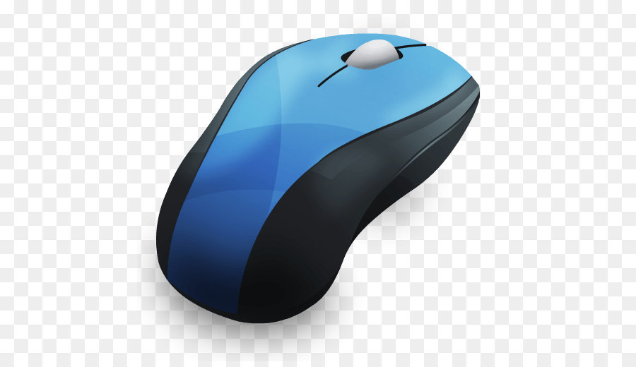 Rato De Computador，Azul PNG