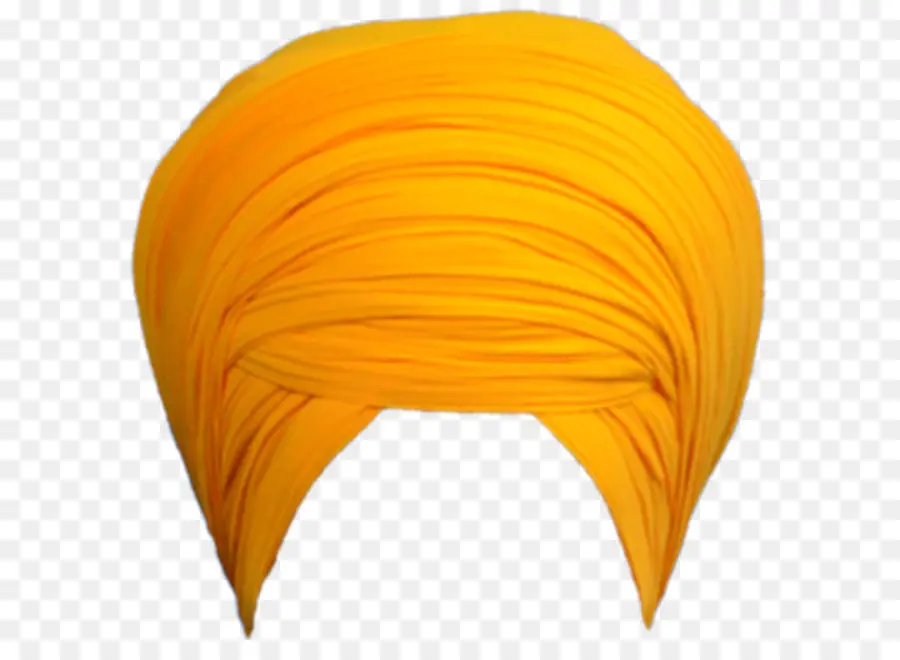 Turbante Amarelo，Chapéus PNG