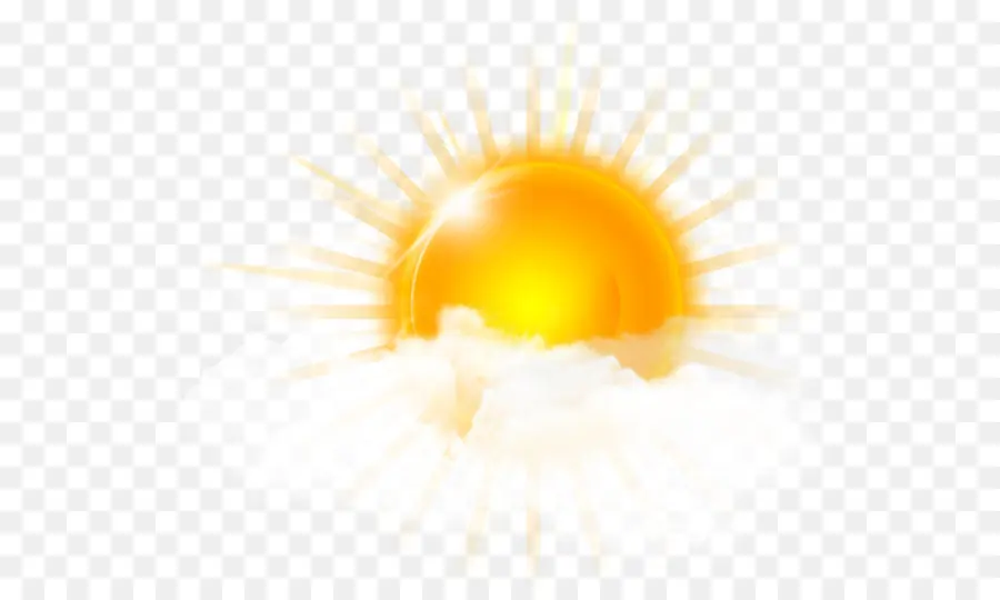 Sol，Nuvens PNG