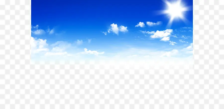 Céu Ensolarado，Sol PNG