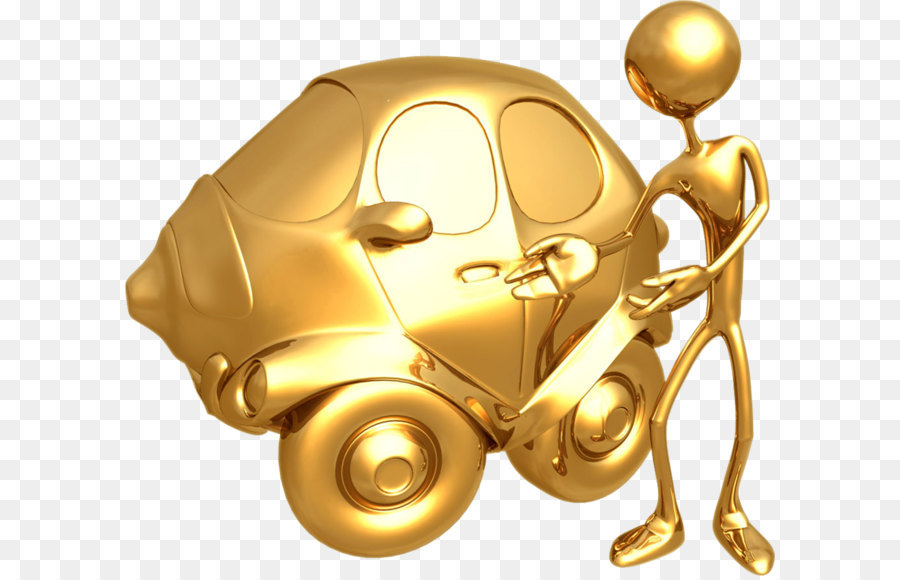 Carro Dourado，Veículo PNG