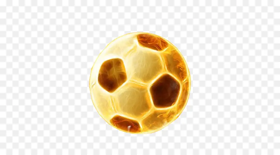 Bola De Futebol Ardente，Futebol PNG