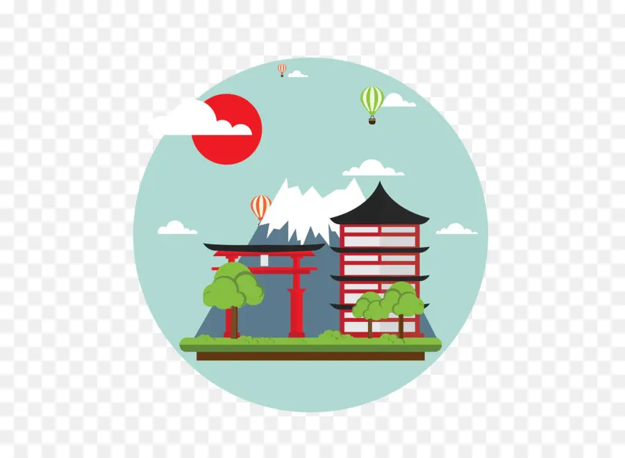 Japão，Bandeira De Japão PNG