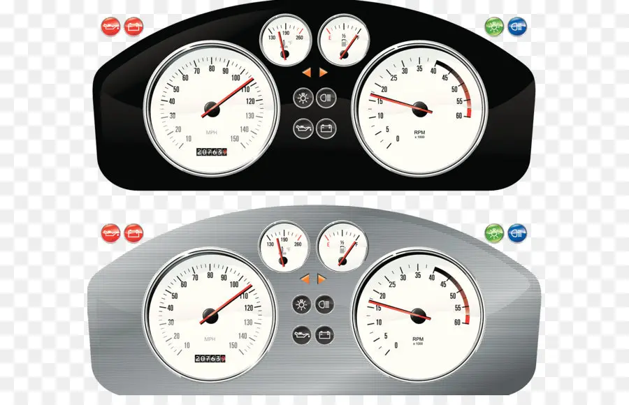 Carro，Dashboard PNG