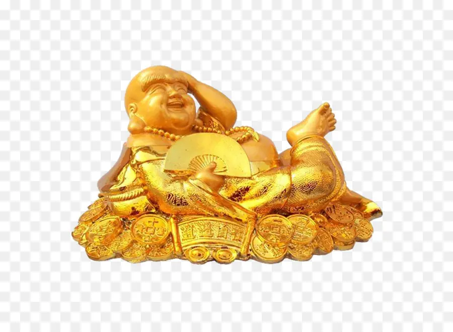 Buda Dourado Rindo，Buda PNG