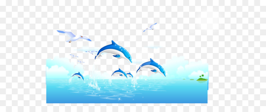 Dolphin，Ambiente De Trabalho Papel De Parede PNG