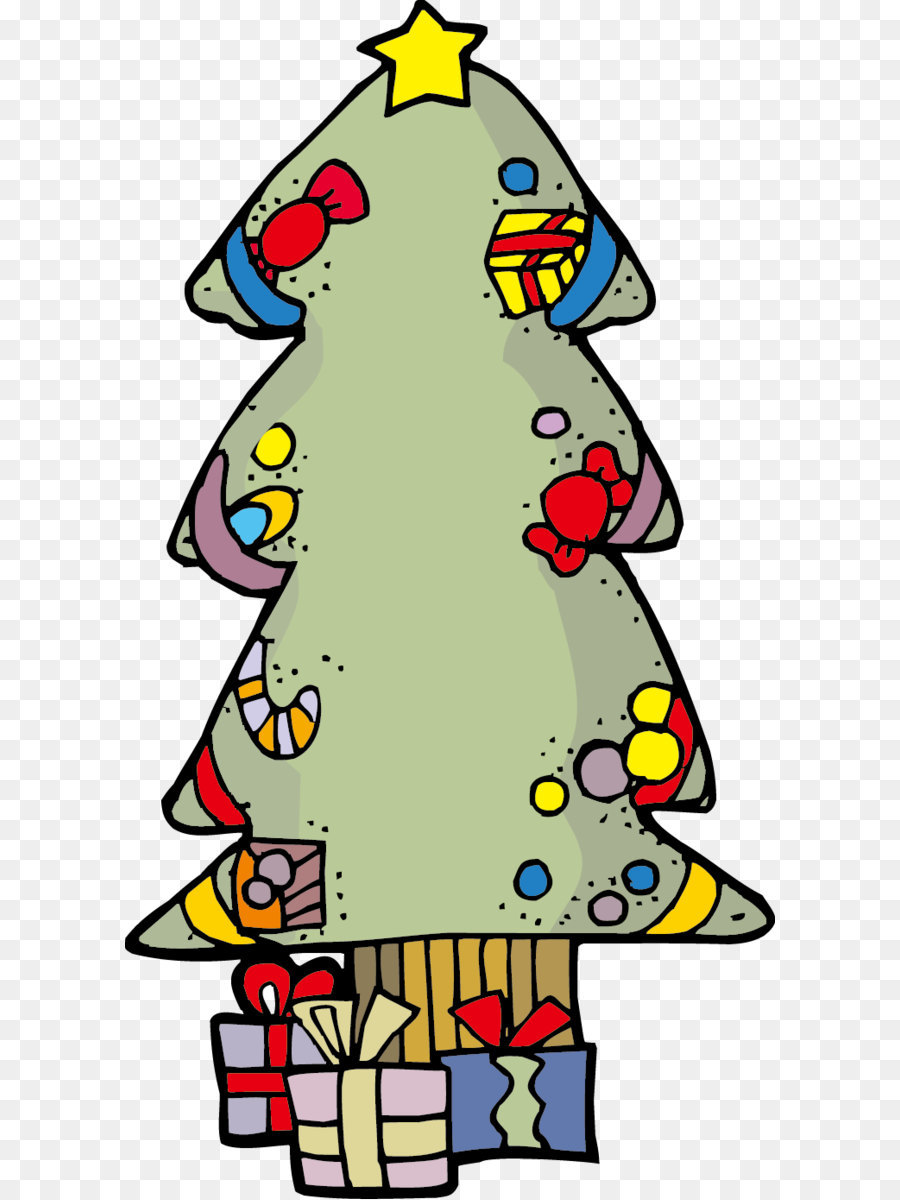 Natal árvore De，Cartoon PNG