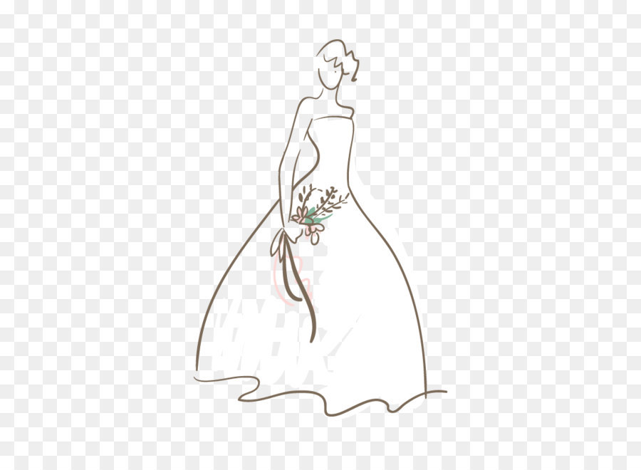 Noiva Vestido，Vestido PNG