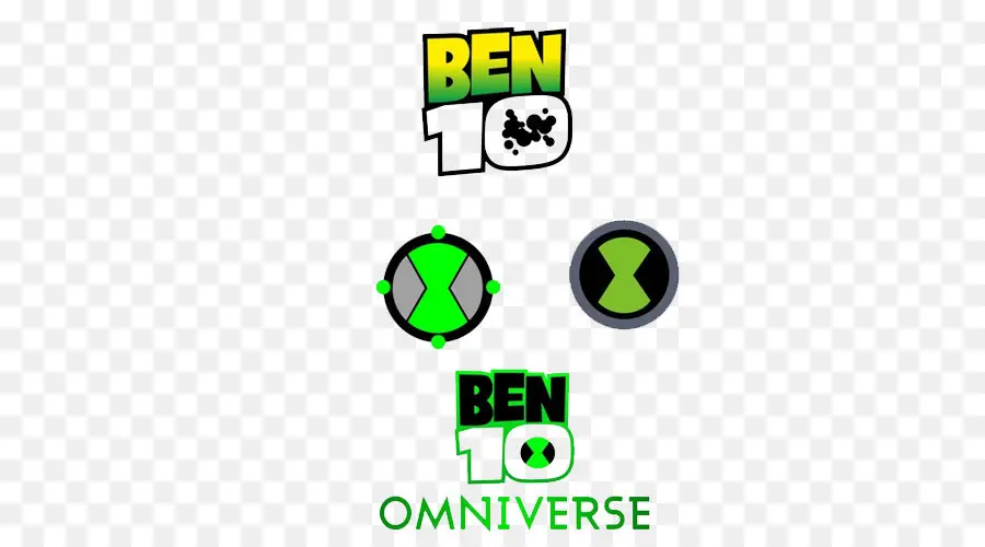 Ben 10 Logo，Desenho Animado PNG