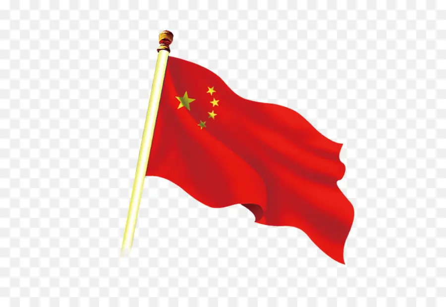 Bandeira Chinesa，China PNG