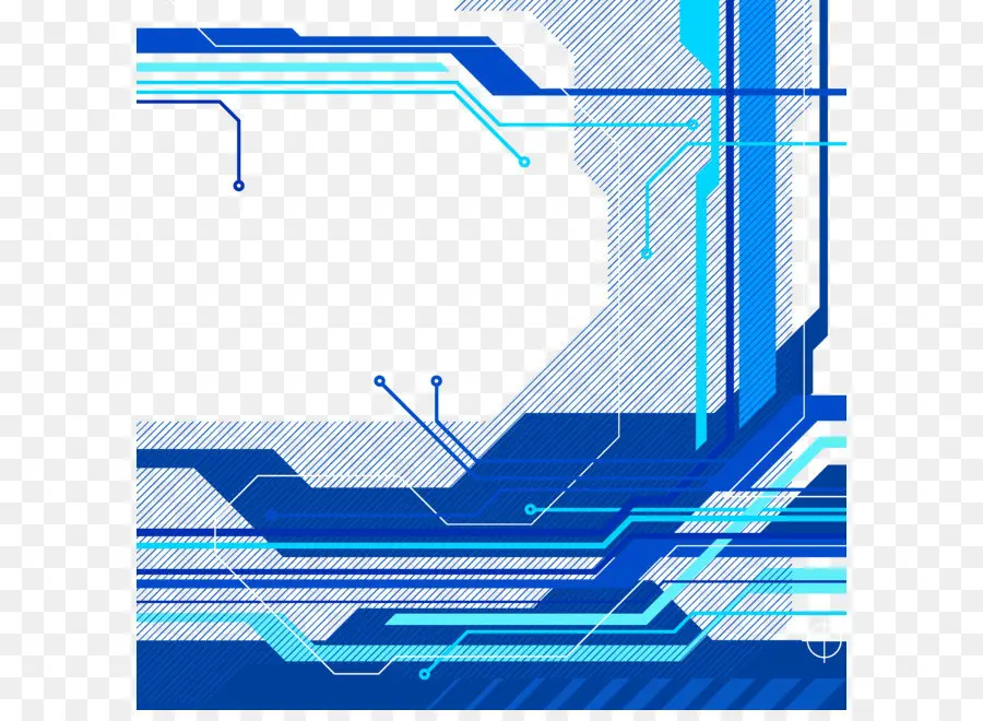 Tecnologia，Azul PNG