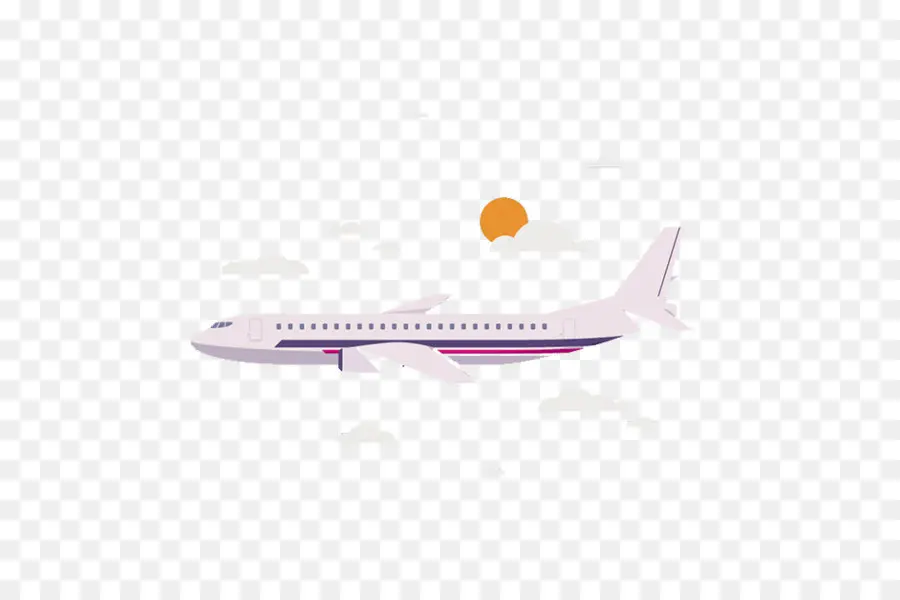 Avião，Viagens Aéreas PNG