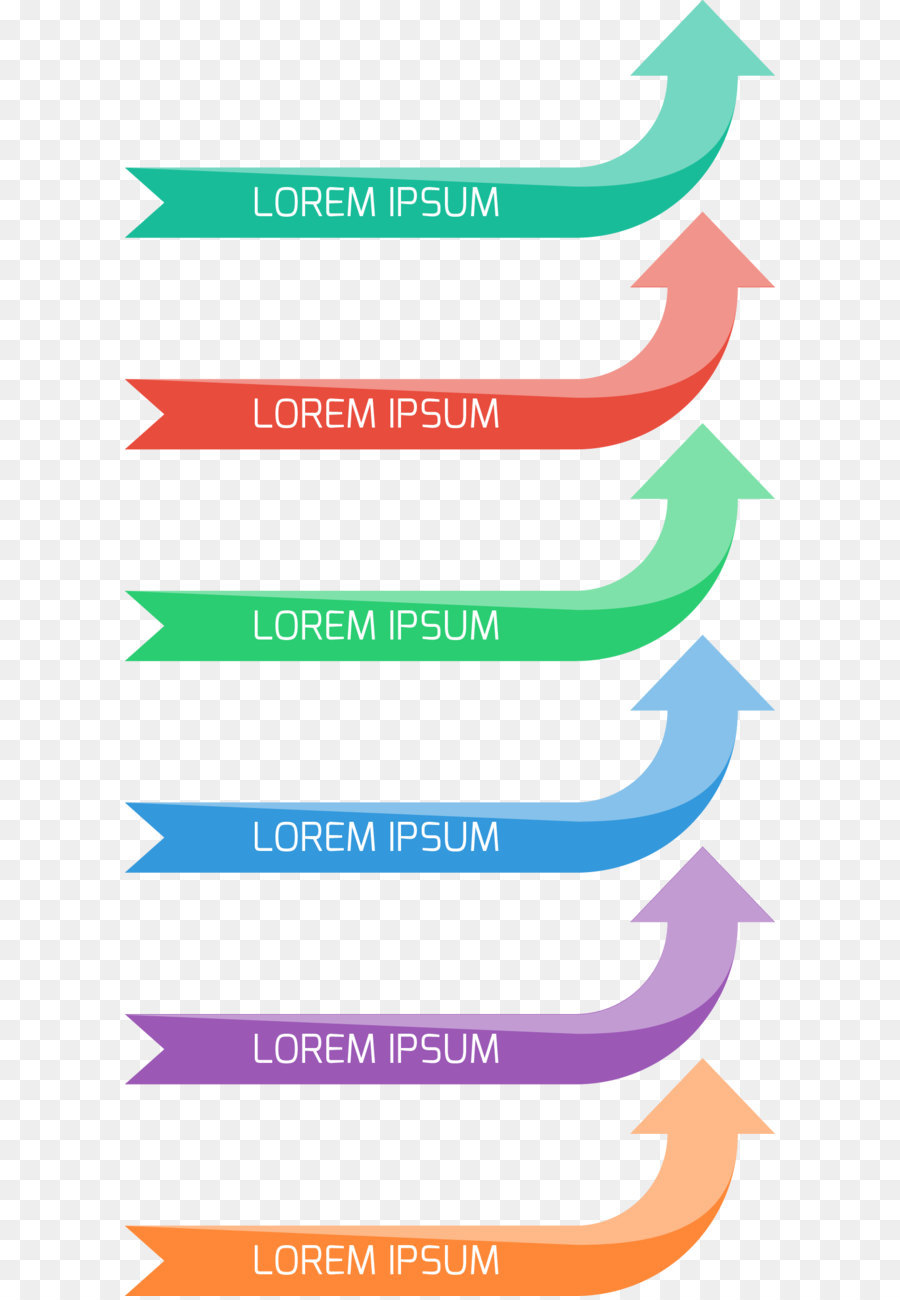 Setas Coloridas，Diagrama PNG