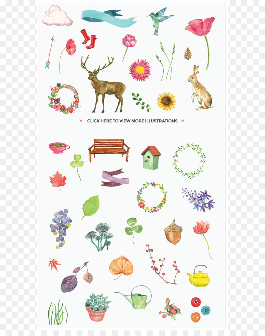 Várias Ilustrações，Natureza PNG