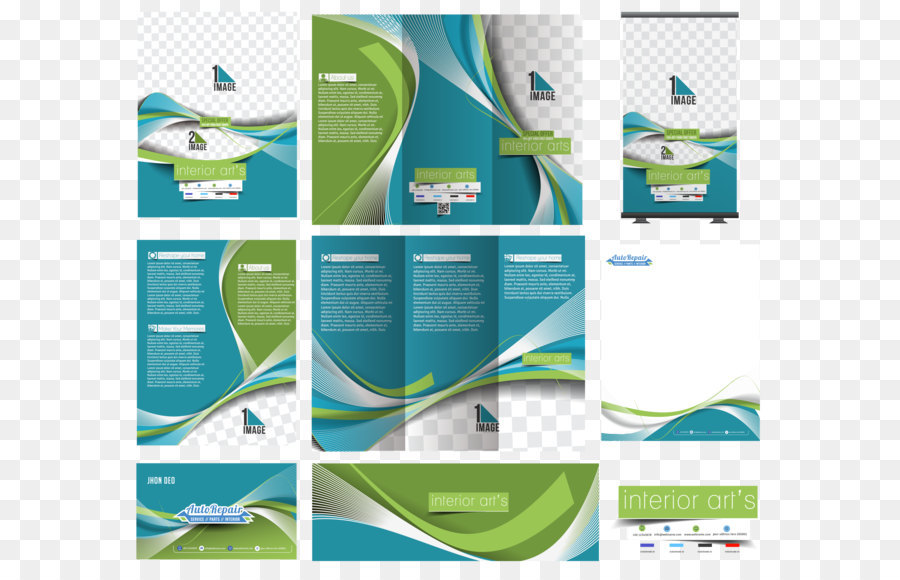 Brochure，Gráfico Design PNG