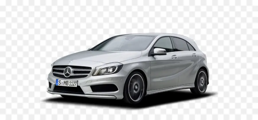 Carro Hatchback Branco，Mercedes PNG